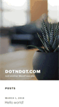 Mobile Screenshot of dotndot.com